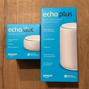 Alexa Echo Plus & Echo Dot